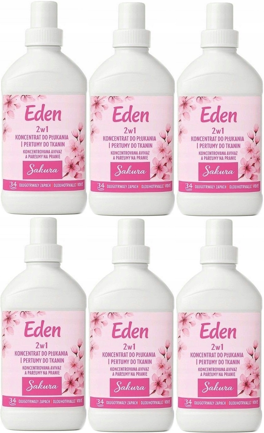 Eden 2in1 Sakura Koncentrat do płukania Perfumy do tkanin 4488 ml