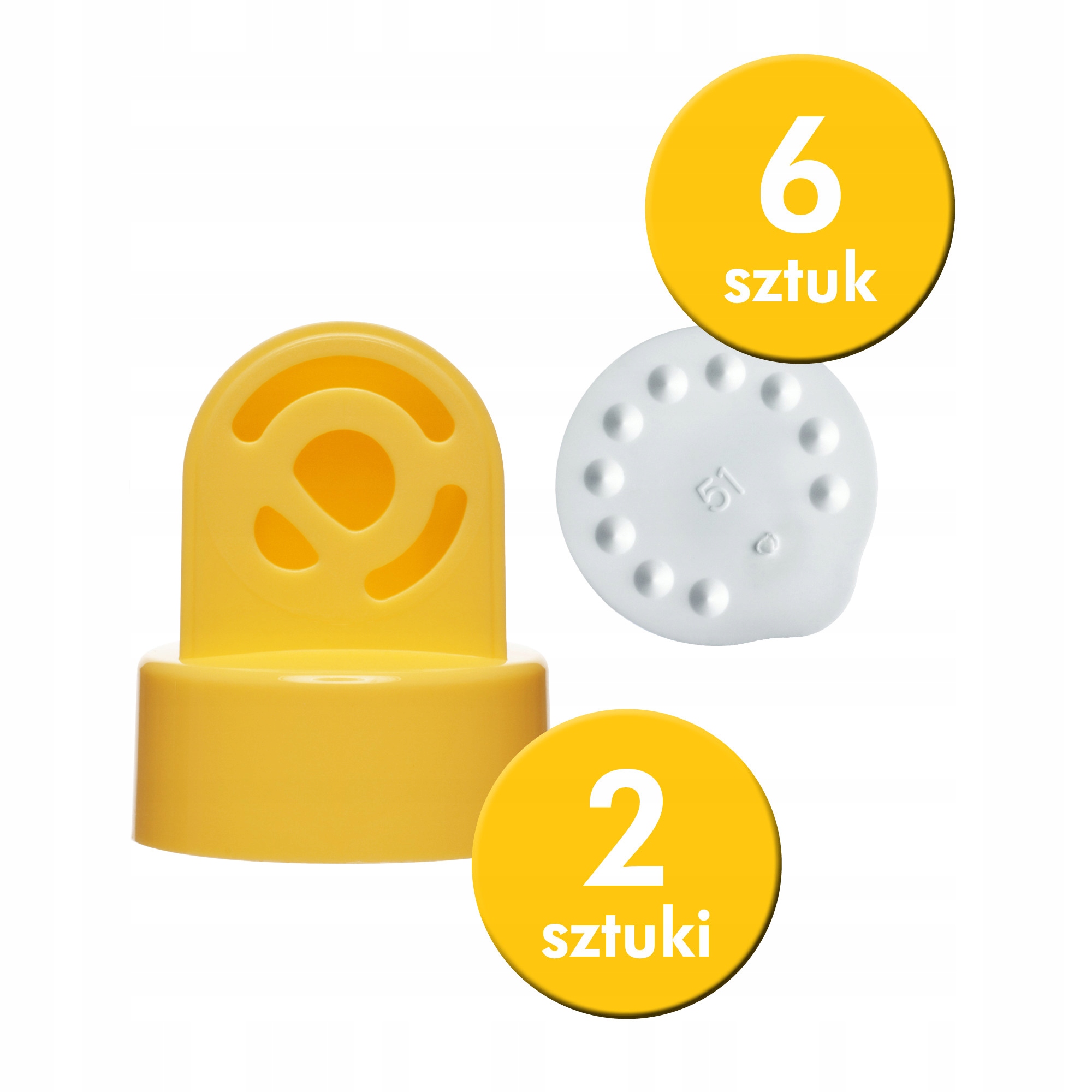 ZAWOREK DO LAKTATORA 2 Zaworki + 6 Membranek ZESTAW MEDELA Rodzaj zestaw