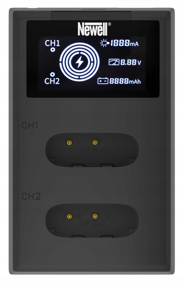 

Ładowarka dwukanałowa Newell Fdl-usb-c do NP-BX1