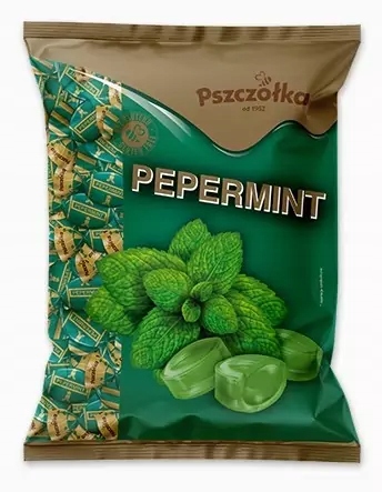 4 Sztuki Pszczółka Cukierki Pepermint Nadziewane 1KG
