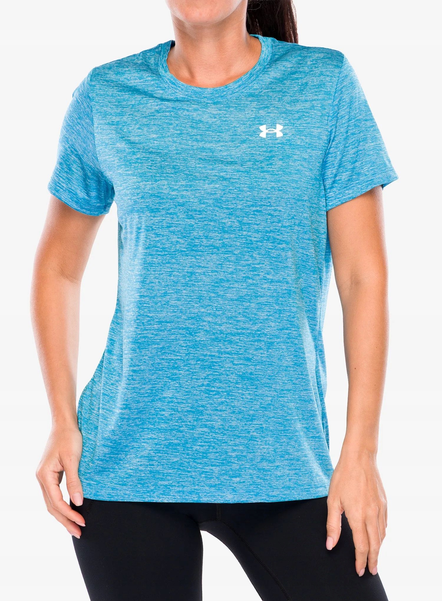 Koszulka treningowa damska Under Armour Ua Tech Twist Ssc blue/white M