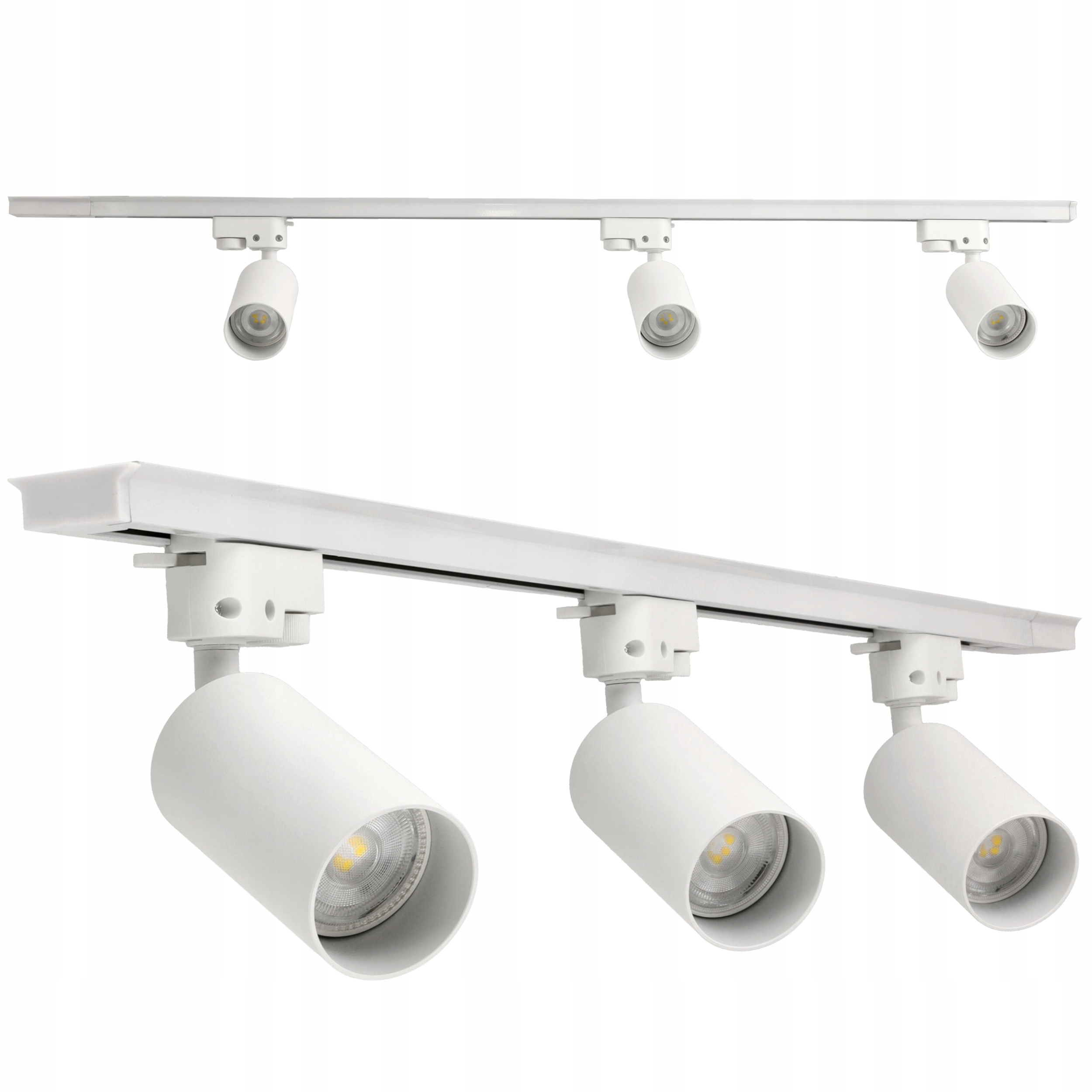 

Szynoprzewód Led 3x reflektor GU10 szyna track 1m