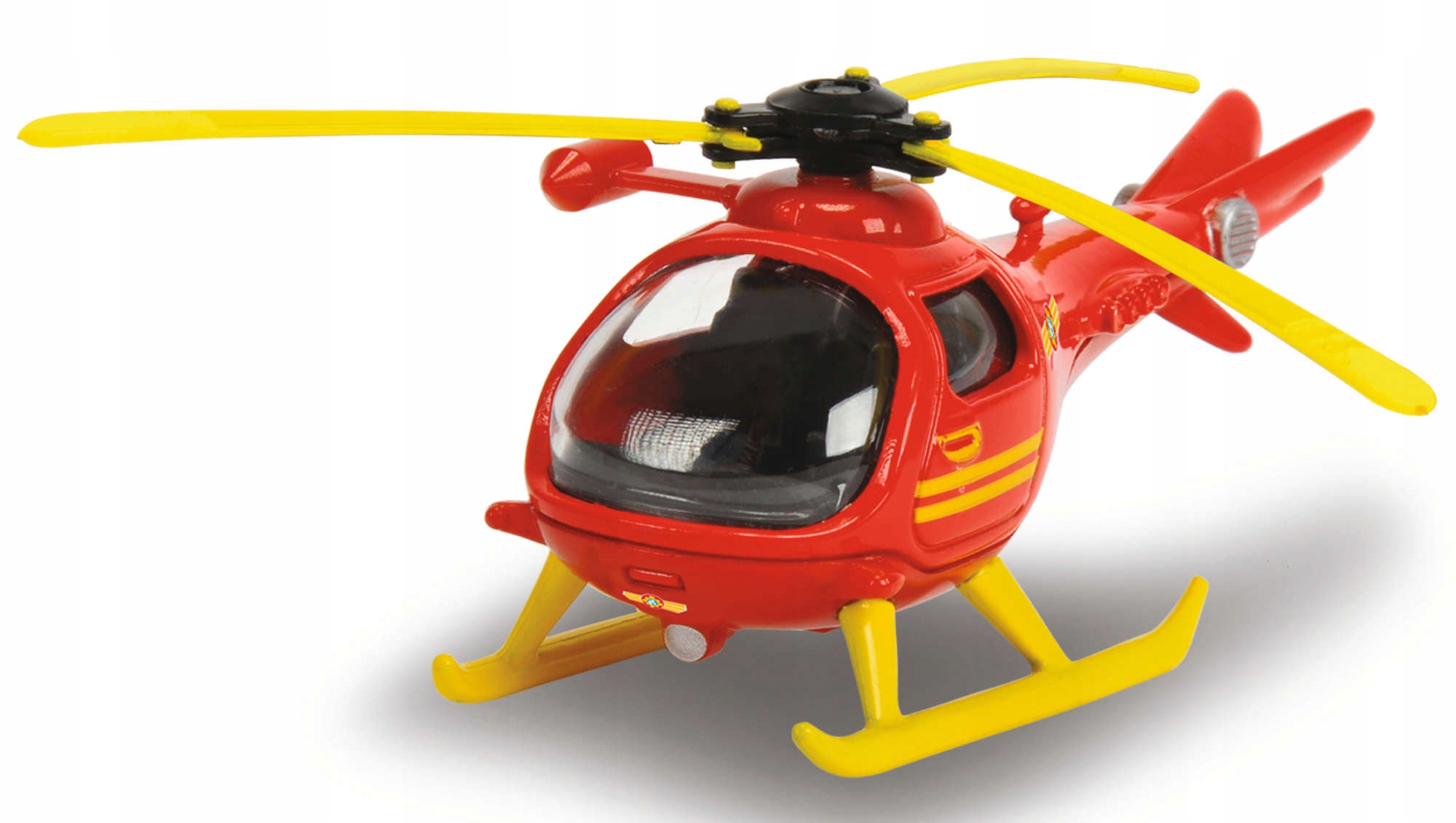 STRAŻAK SAM ZESTAW 4 POJAZDÓW RATOWNICZYCH METALOWYCH HELIKOPTER QUAD GARAŻ Marka Dickie Toys