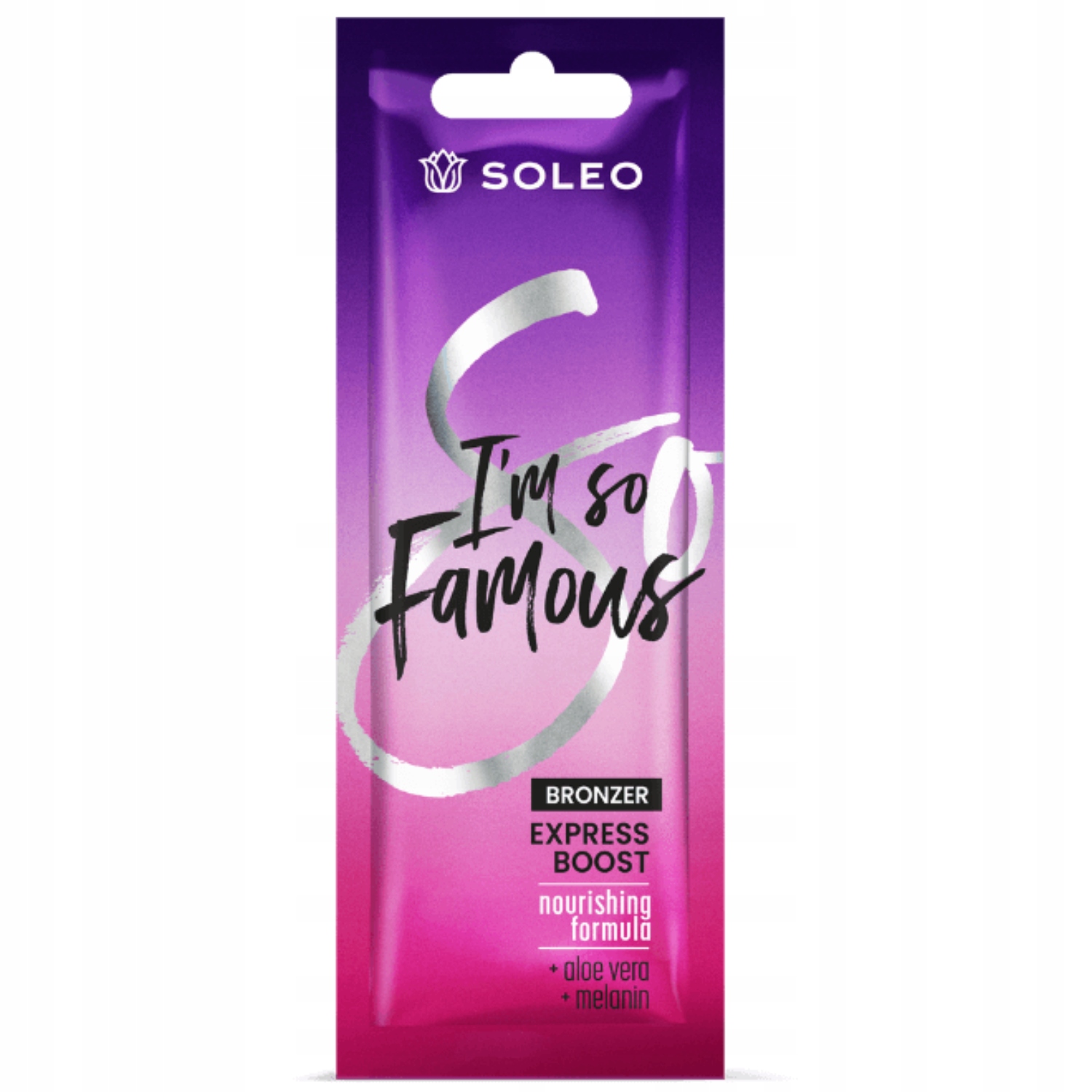 SOLEO BRONZER + BALSAM do ciała 15ml+15ml opalania