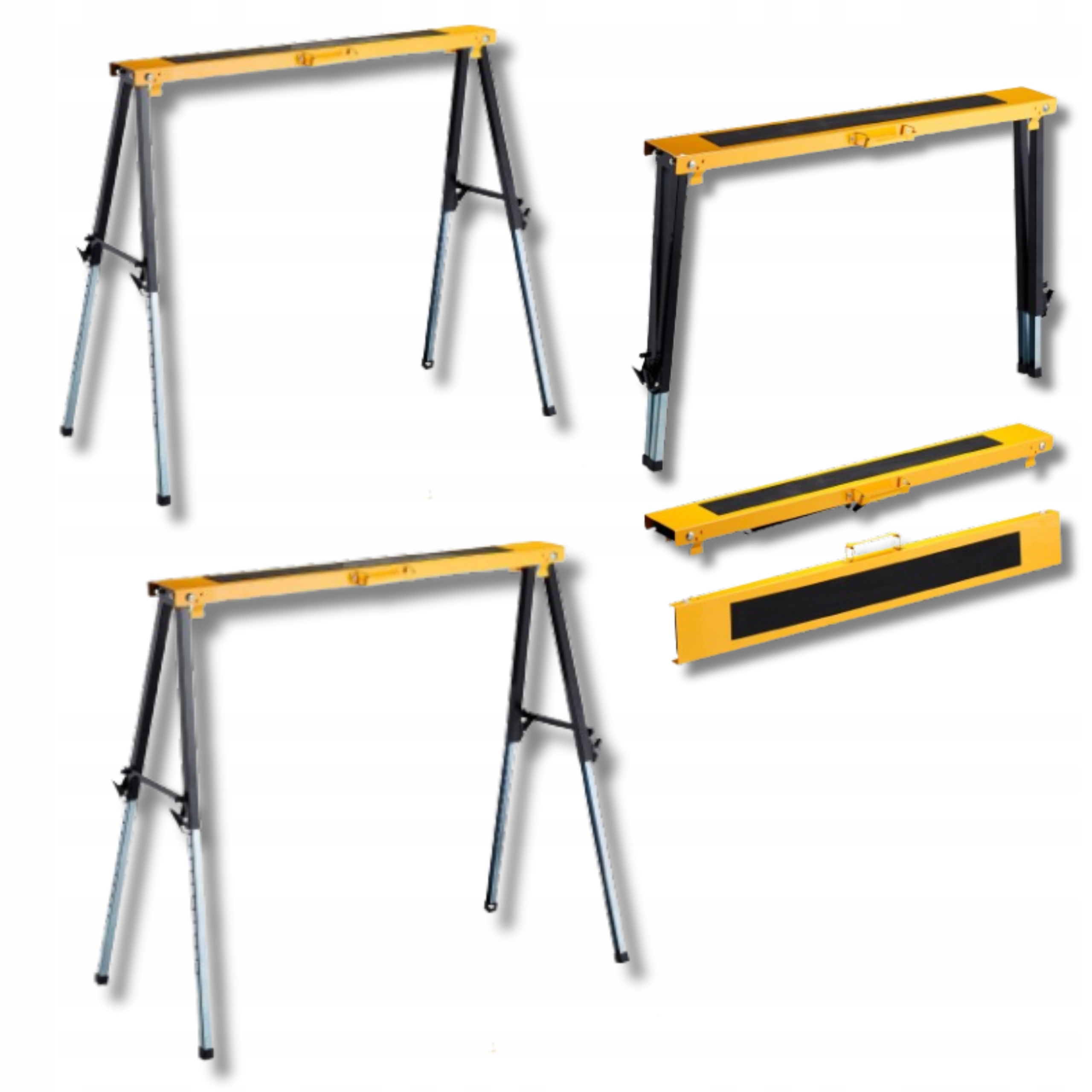 Koziol Kobylka Pracovný stôl Skladaná dielenská regulácia výšky oceľ