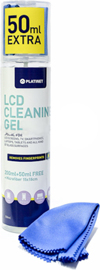 PŁYN DO CZYSZCZENIA LCD OLED 250ml + MIKROFIBRA Kod producenta PFS6250
