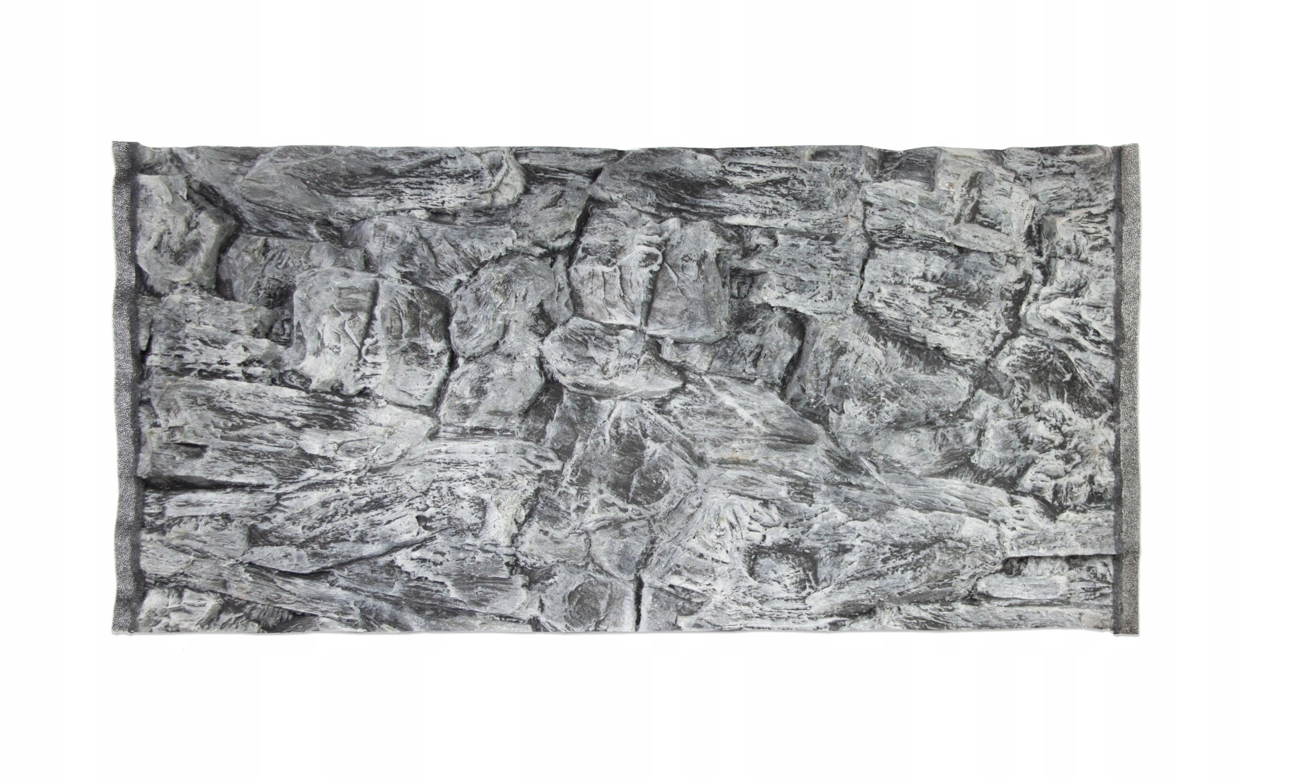Levně 3D Strukturální Pozadí Šedá Skála Pro Akvárium 120x60