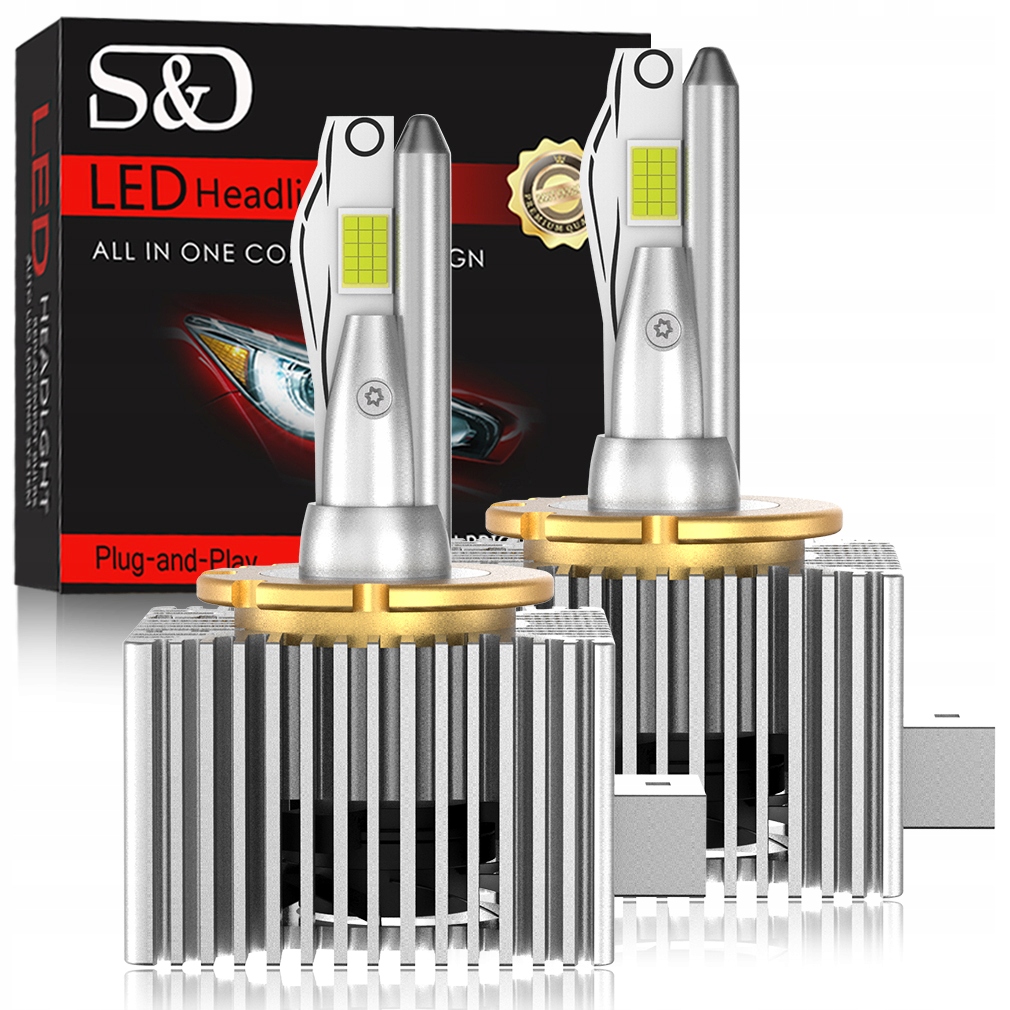 Led Žiarovky Žárovky D1S D1R Retrify S&d Canbus Silné P&p Hid To Led