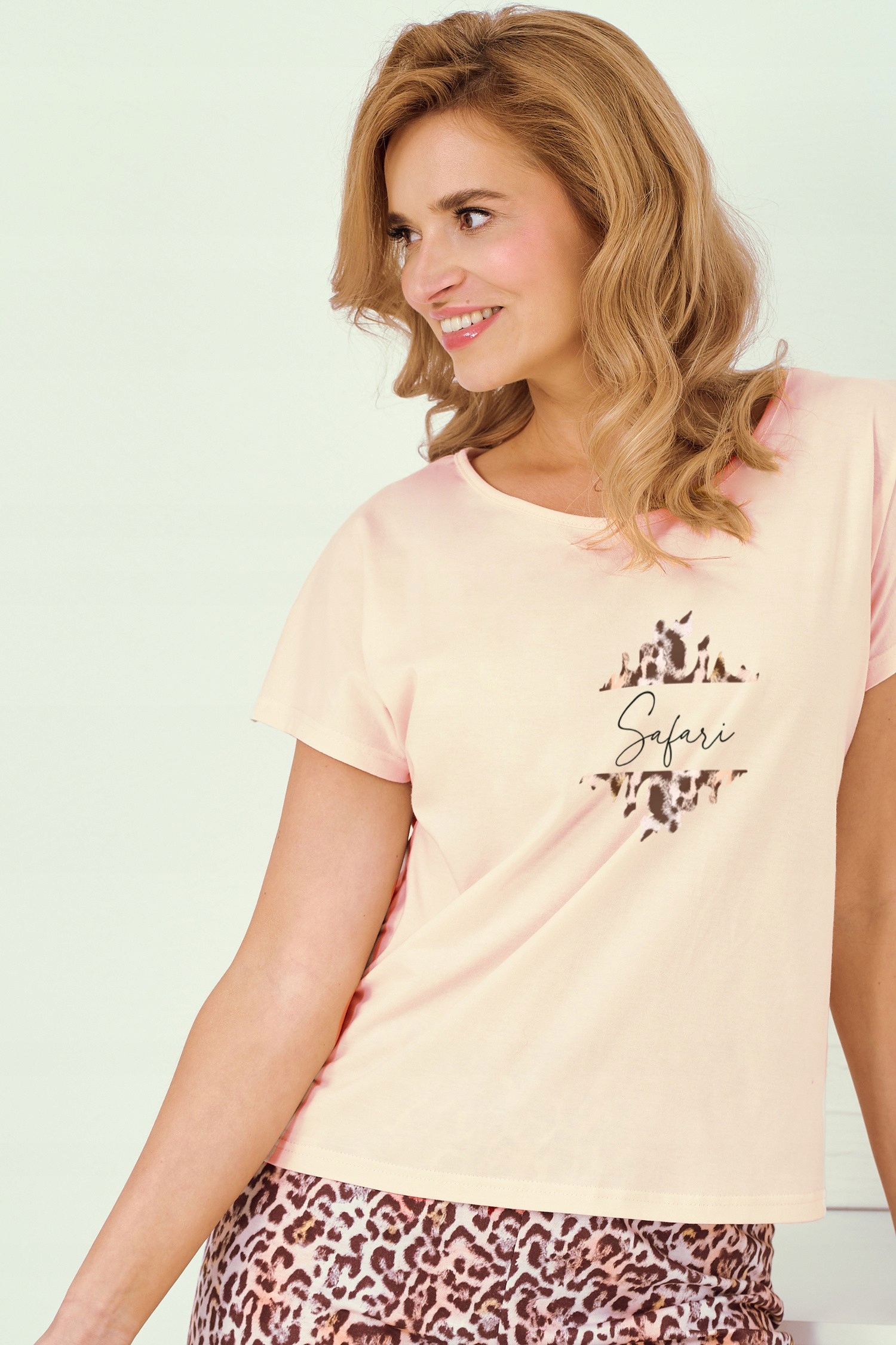 Pyžamo Chrissy 3320 Kr M meruňková