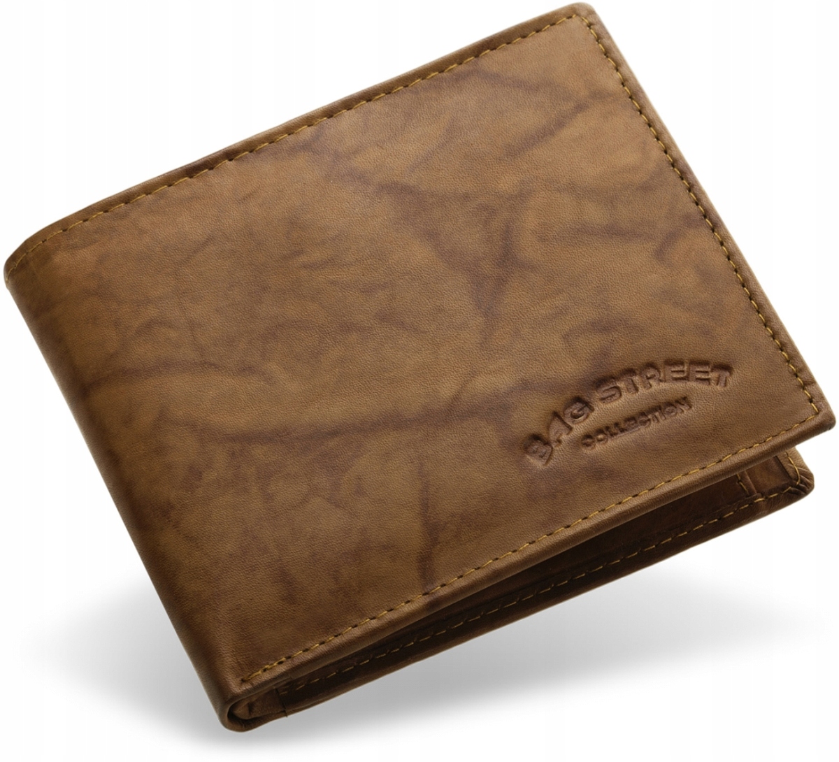 

Portfel Męski Klasyczny Skórzany Skóra Pudełko