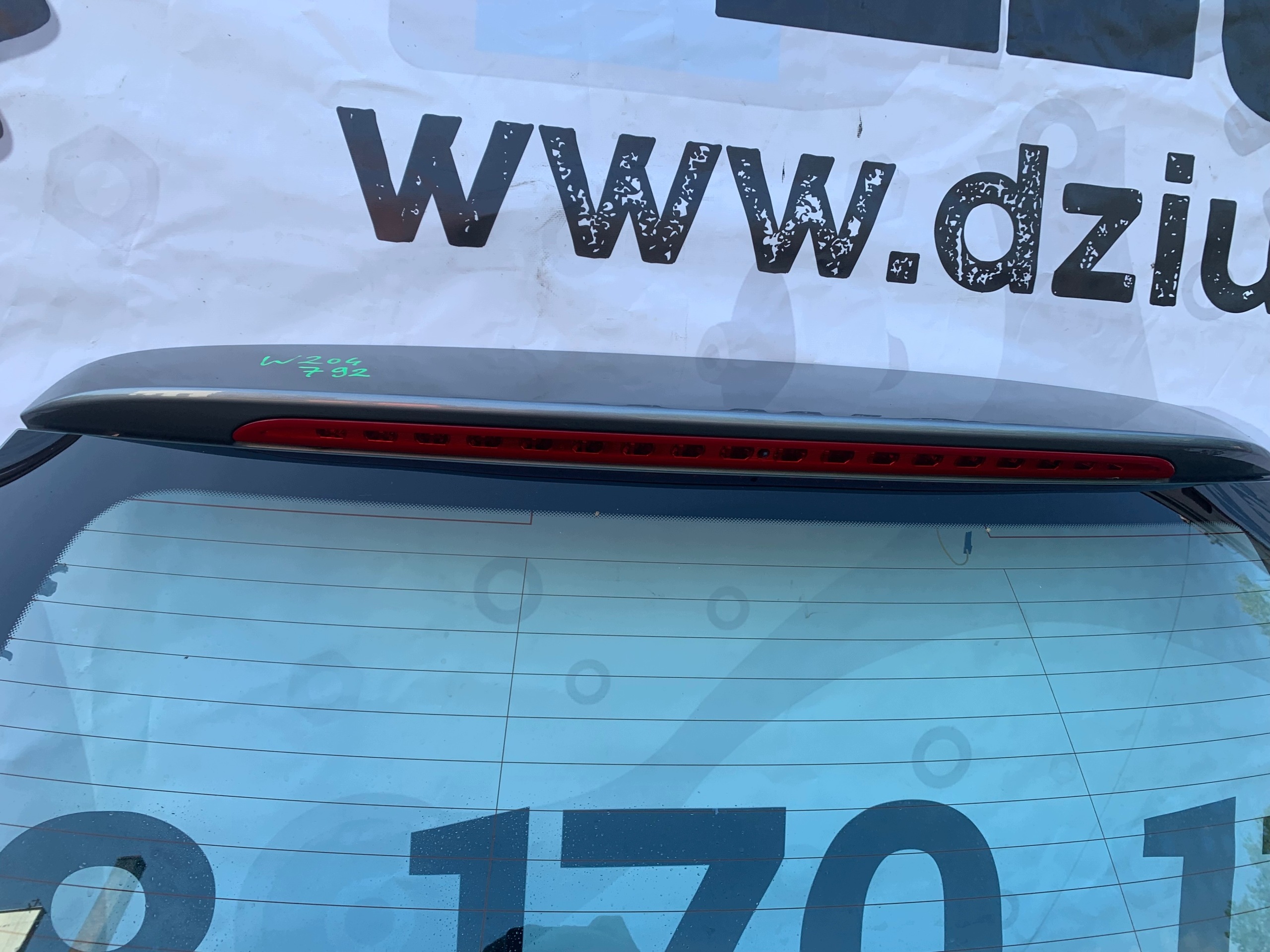 boot doors rear part boot MERCEDES W204 C KLASA 792 c792 KOMBI
