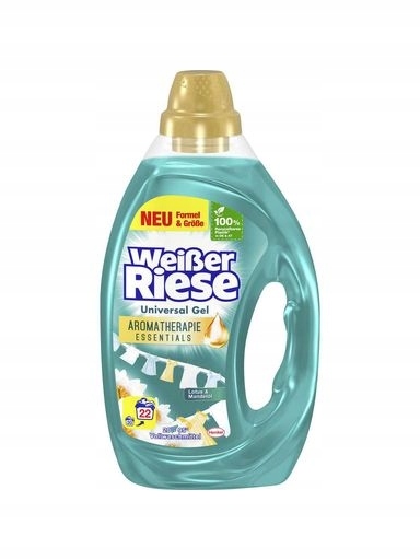 Levně 3X Weiser Riese Aromatherapie Lotus & Mandelöl Gel na praní a 22 praní