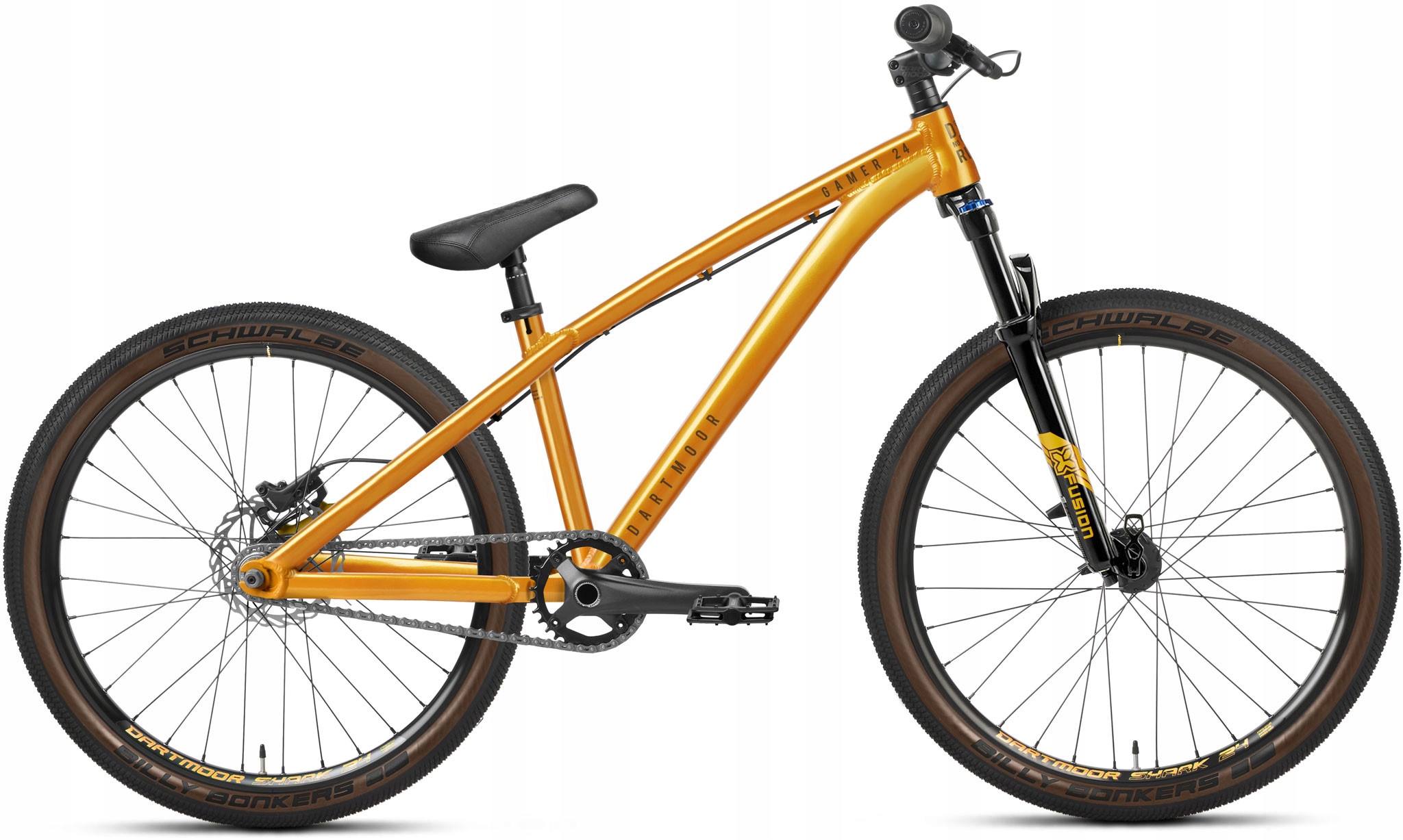 Rower Dartmoor Gamer Pump 24'' Dirt Street 2025 Cooper Orange Ebon