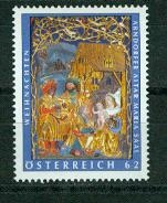 AUSTRIA** Boże Narodzenie III Mi 3041