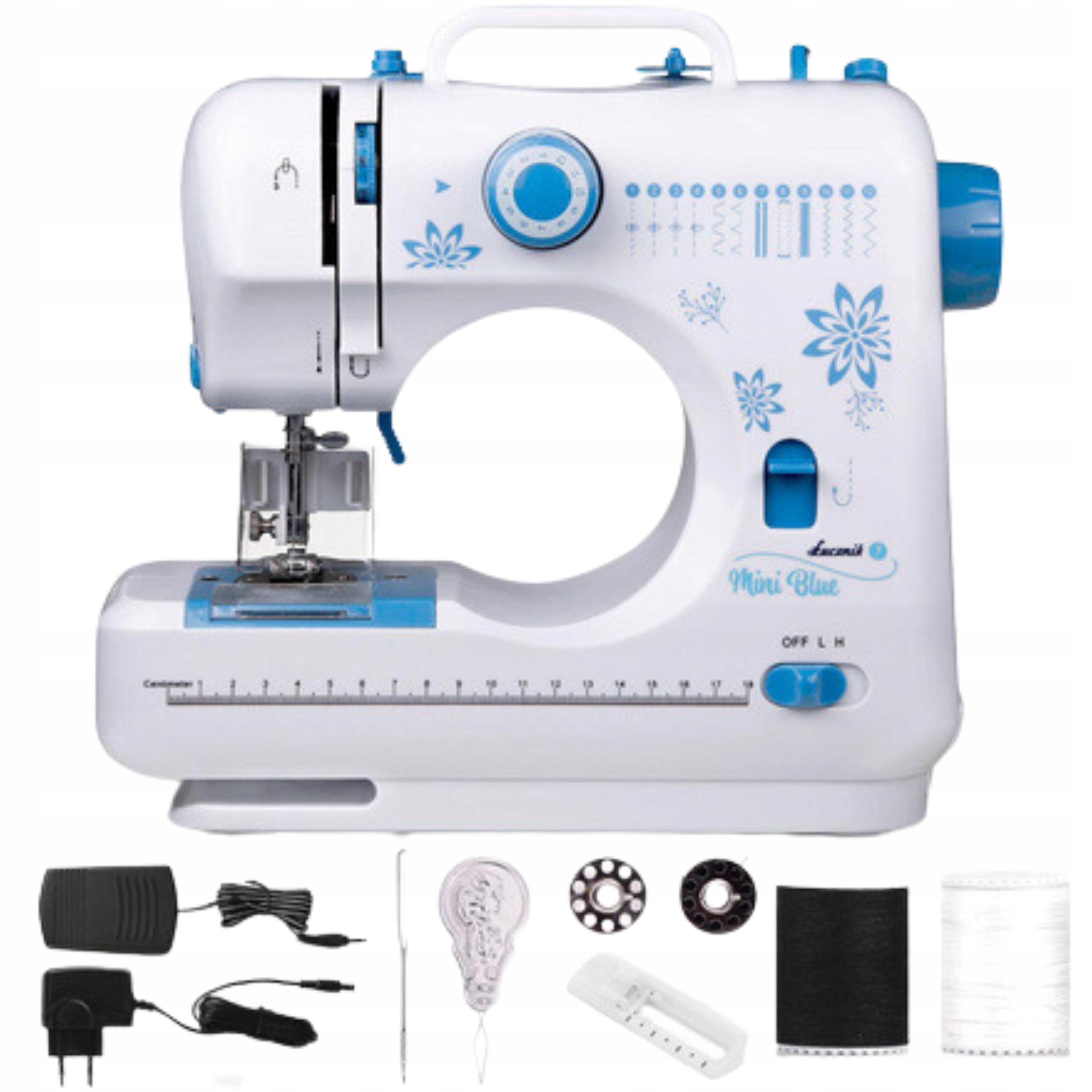 Maszyna do szycia dla dzieci domowa łatwa w obsłudze Łucznik Mini Osłonka