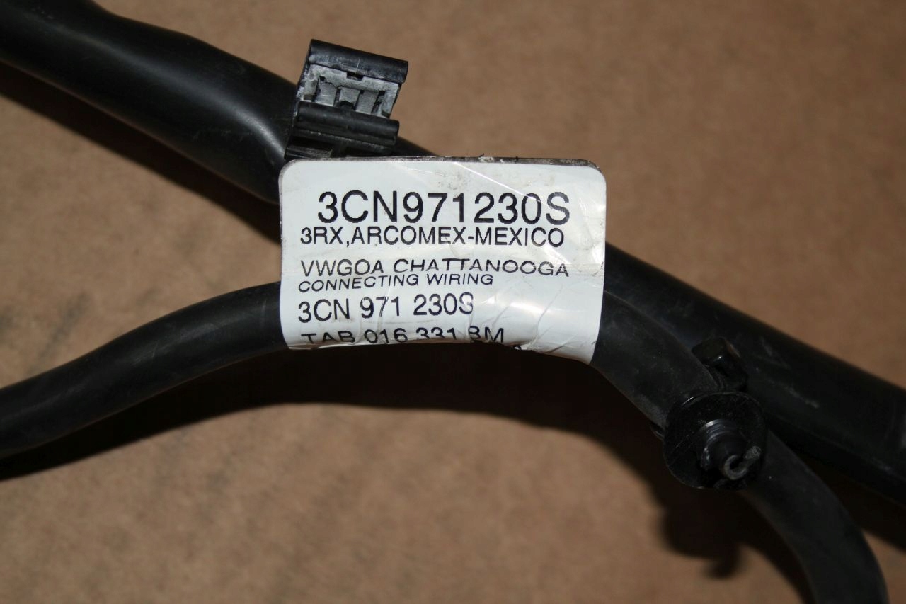 WIĄZKA ELEKTRYCZNA ALTERNATORA VW ATLAS 3CN971230S Jakość części (zgodnie z GVO) O - oryginał z logo producenta pojazdu (OE)