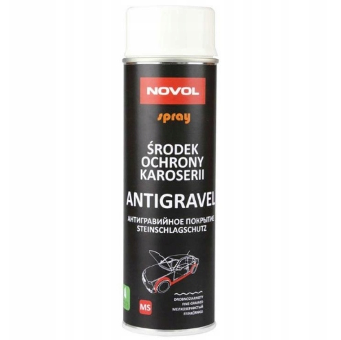 

Novol Antigravel Baranek Do Karoserii Biały 500ML
