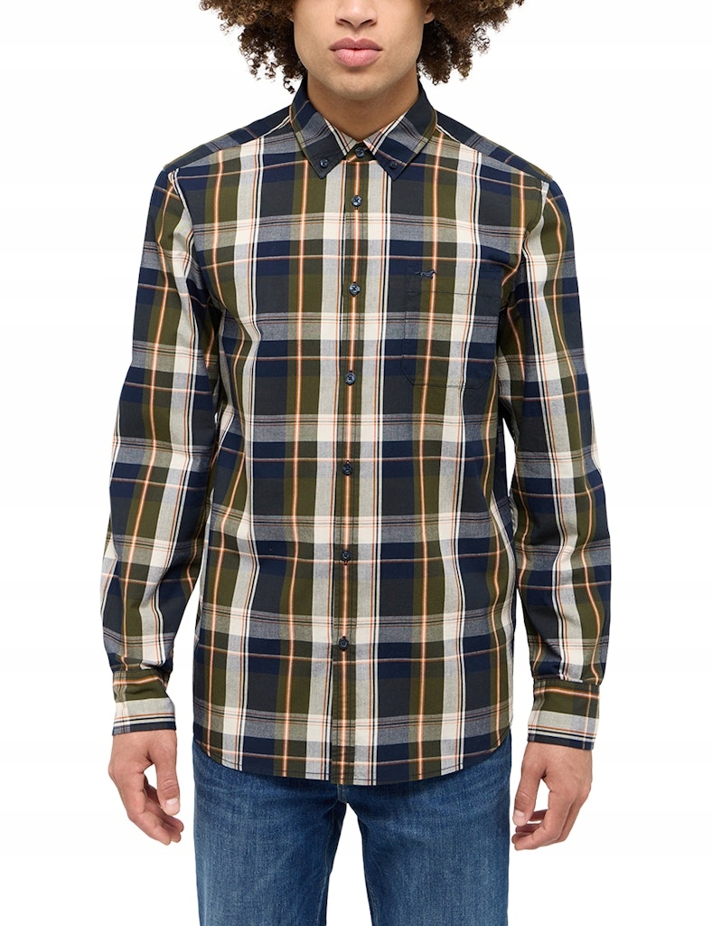 Mustang 1015624 12644 bavlněná kostkovaná košile multicolor vel. XL Kochland