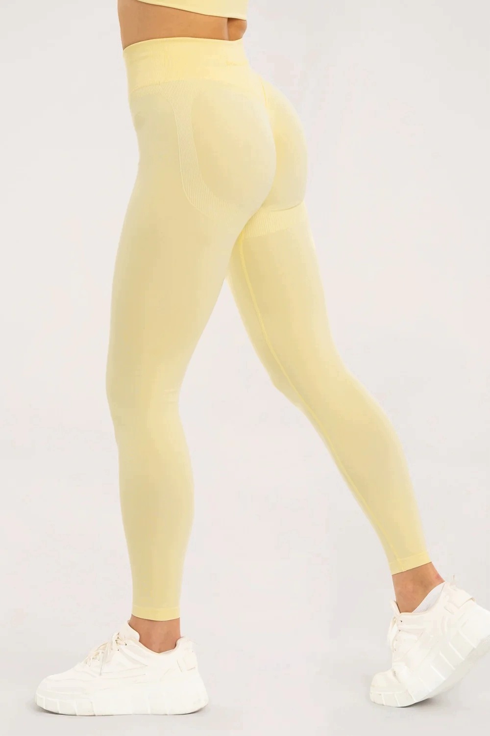 Gym Glamour Legíny lift butter yellow vel. Xs