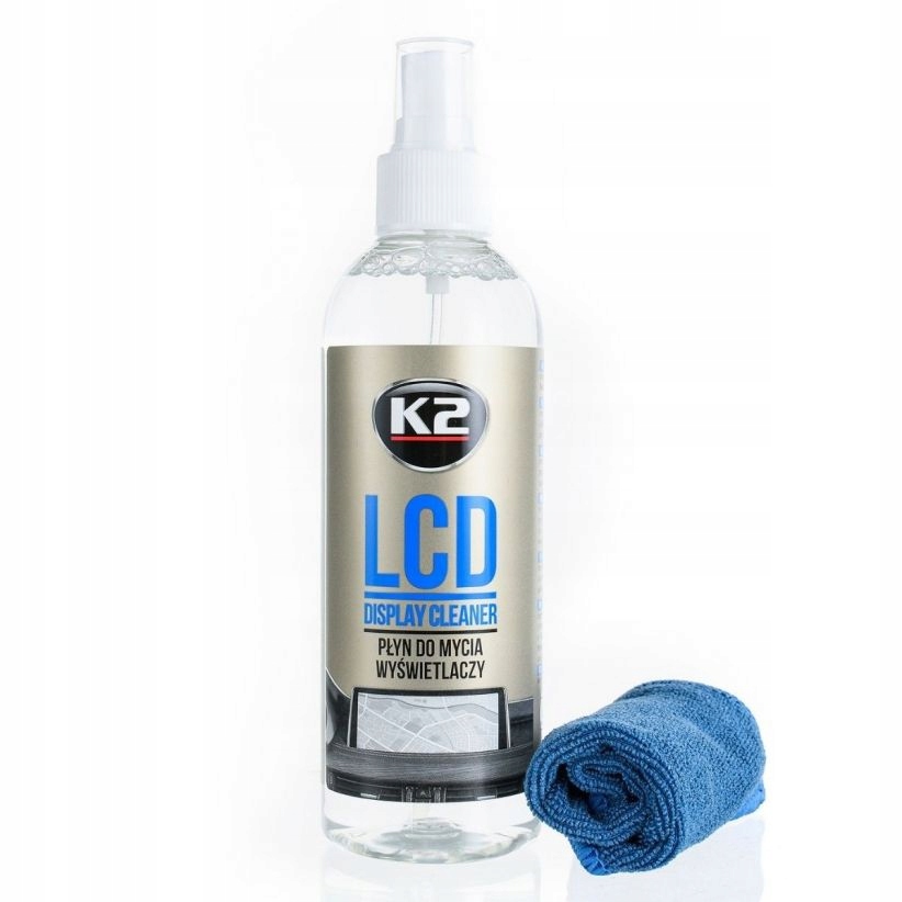 

K2 do ekranów LCD ściereczka Mikrofibra 250ml