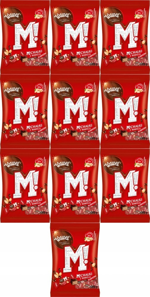Cukierki Wawel Michałki Klasyczne 1 kg x10