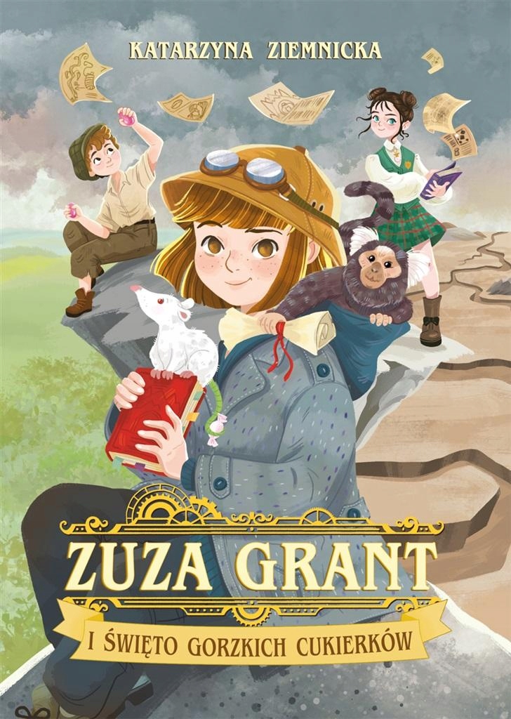 Zuza Grant a svátek hořkých bonbónů Dobrodružná Knížka Čtení