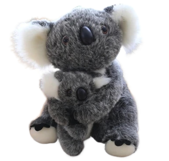

Urocza Koala Maskotka Przytulanka Mama I Dziecko