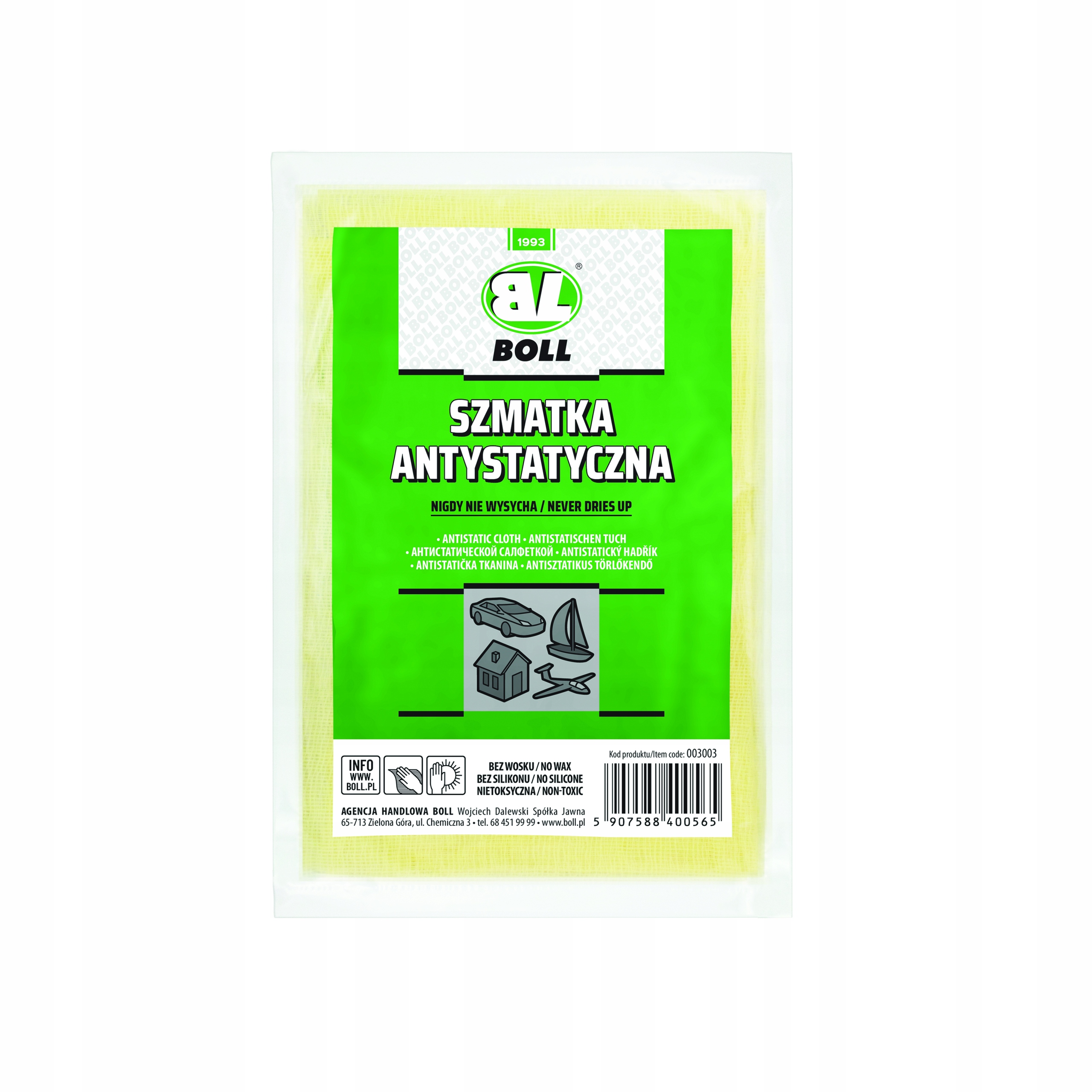 

Szmatka Antystatyczna Przed Bazą Lakierem Boll
