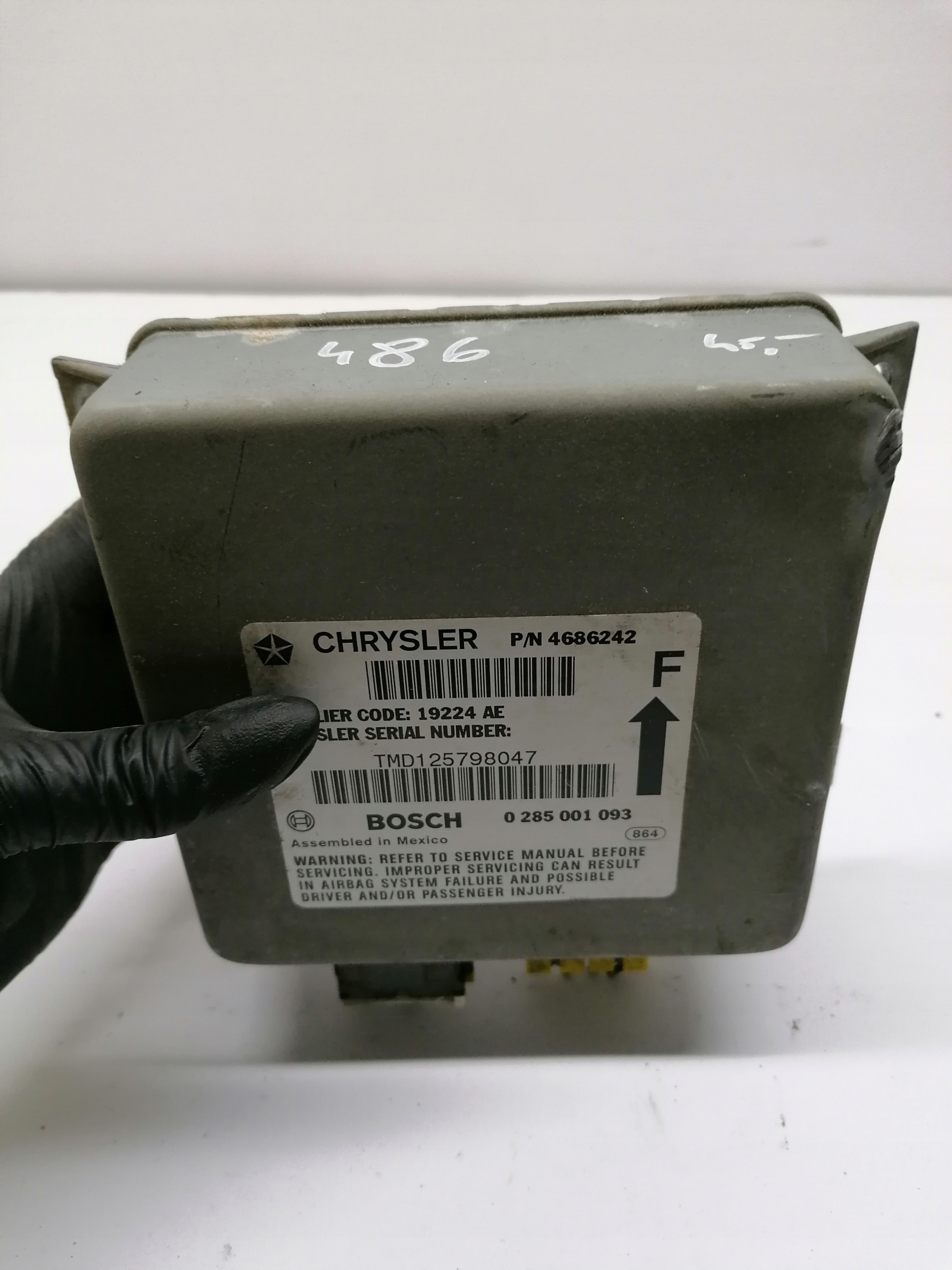 SENSOR AIRBAG CHRYSLER VOYAGER III 0285001093