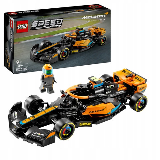 LEGO SPEED CHAMPIONS 76919 SAMOCHÓD WYŚCIGOWY MCLAREN FORMUŁA 1