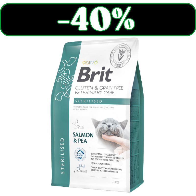 Levně Brit Gf Veterinary Diets Cat Sterilized 2 kg