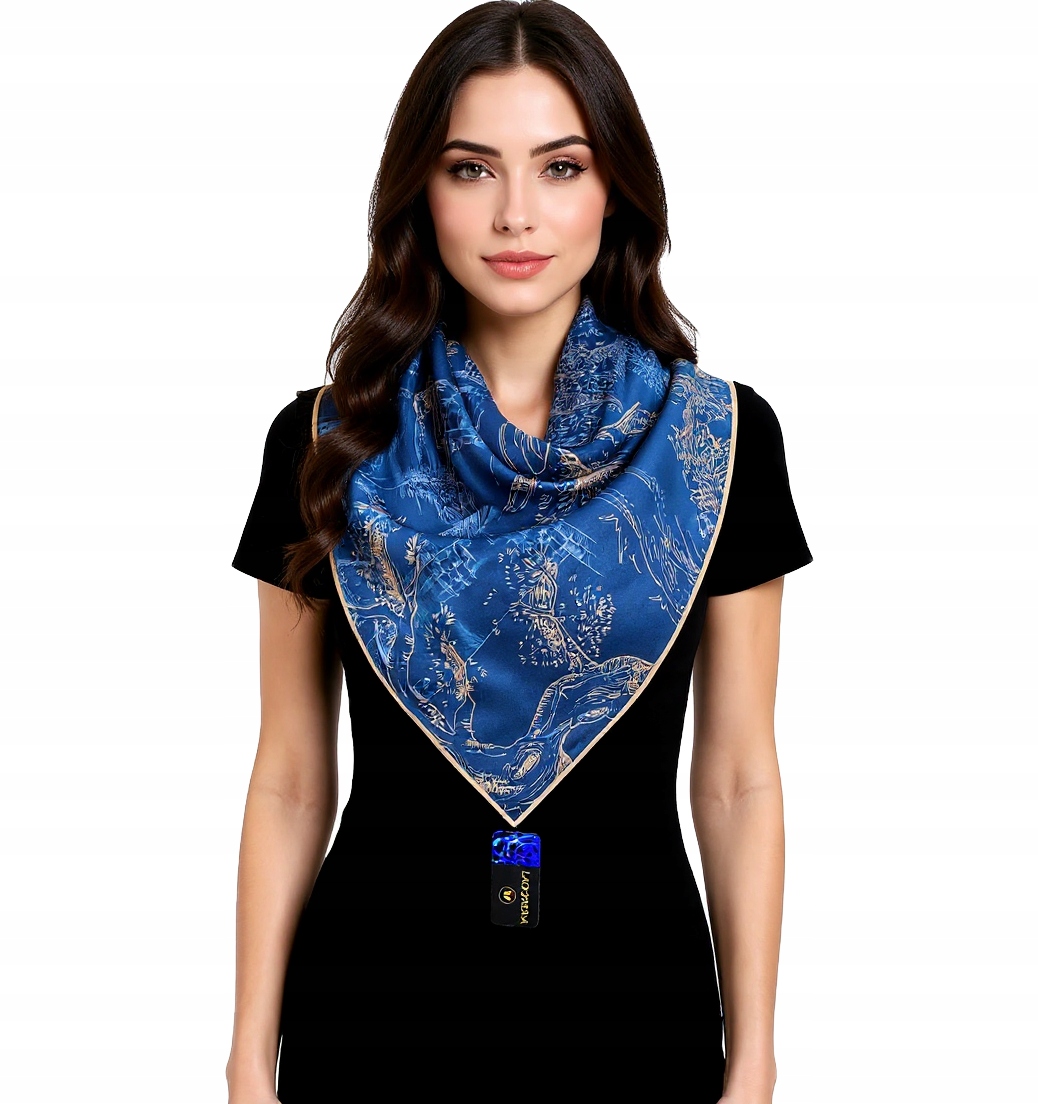 Hedvábný Šátek 100% Přírodní Morušový Hedvábí, Prémiová Kvalita+