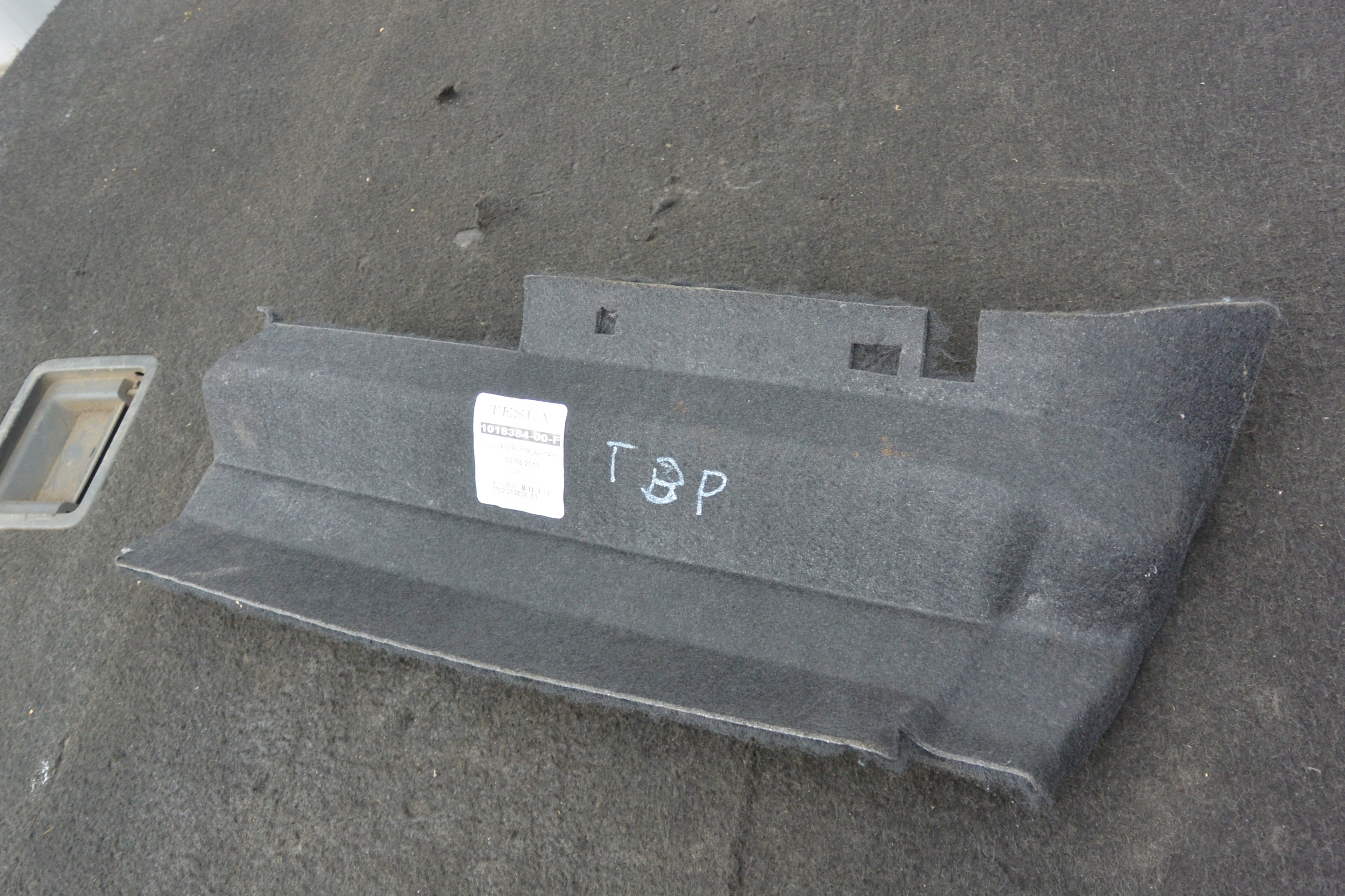 spoiler cover boot TESLA MODEL S 12-16