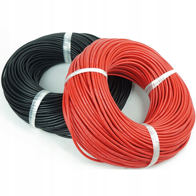 PRZEWÓD SILIKONOWY 0,75mm 18AWG czerwony 1m ASG RC Marka MSP