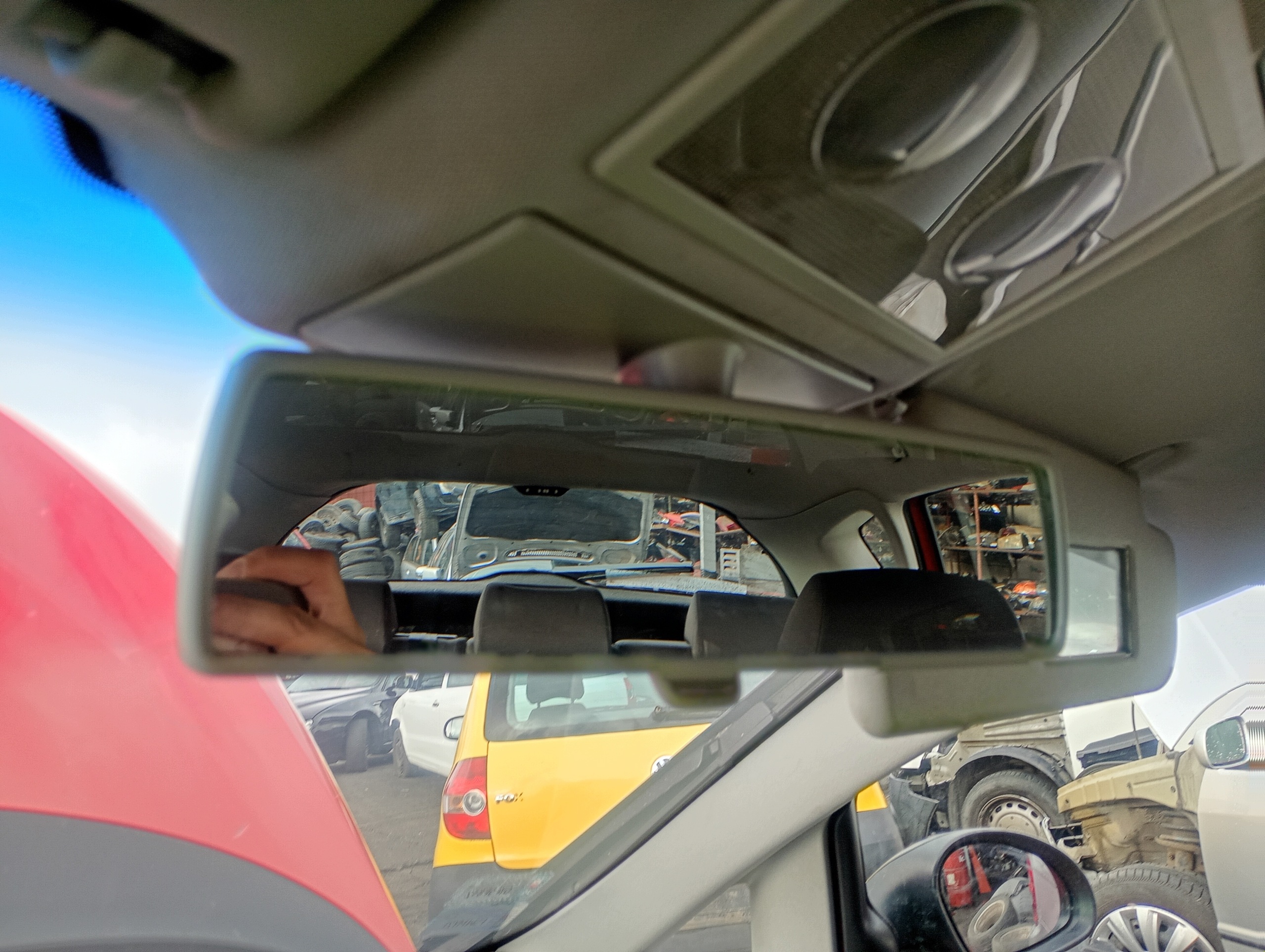 rear-view mirror inner Seat Toledo 3 III 04-09