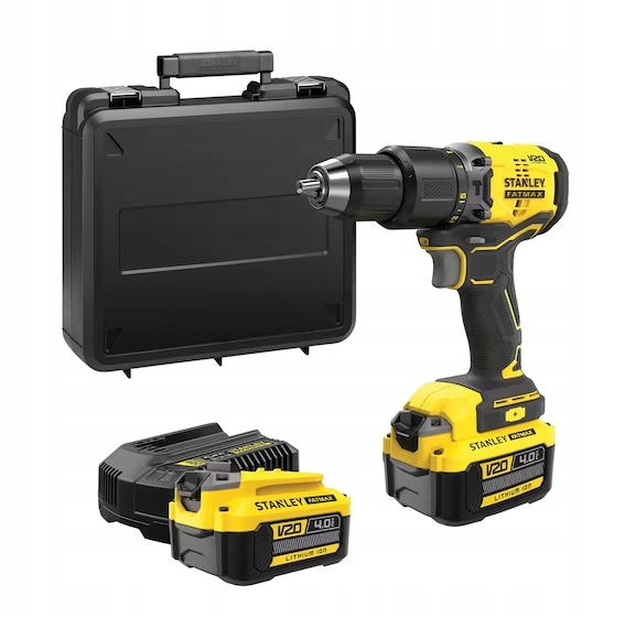 Aku Vrtačka 18V V20 60Nm 2x4,0Ah Stanley