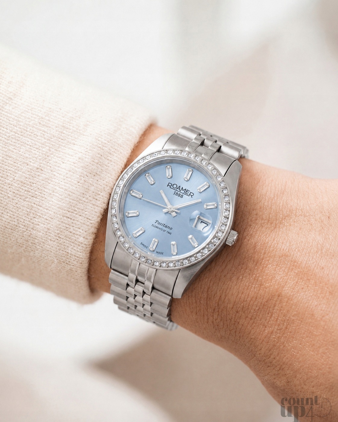 Dámské hodinky Roamer Positano Lady 853858-41-05-20 34 mm 10ATM