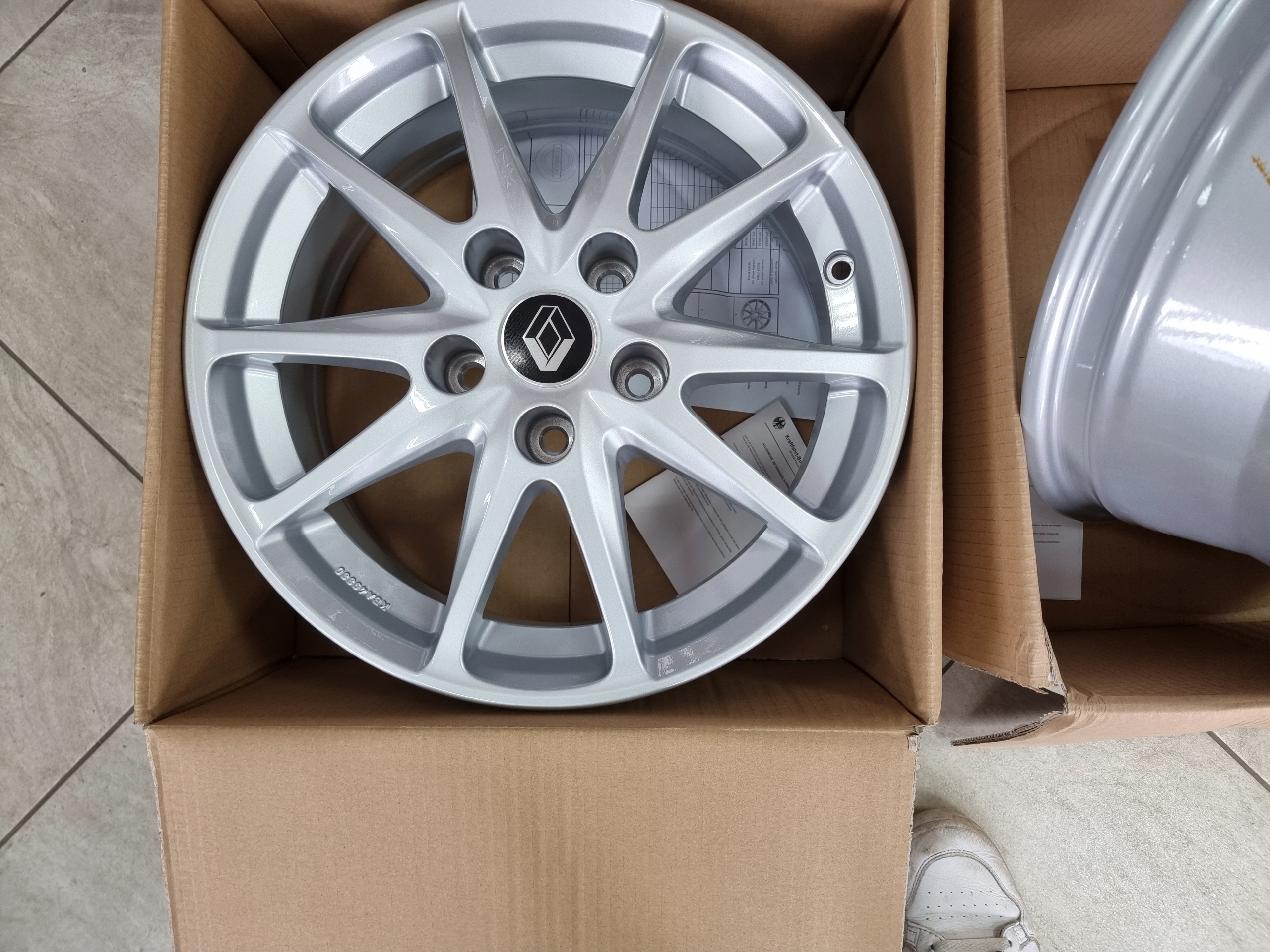 Felgi 16 CALI Renault Kadjar Megane Talisman ZOE Szerokość felgi 6.5