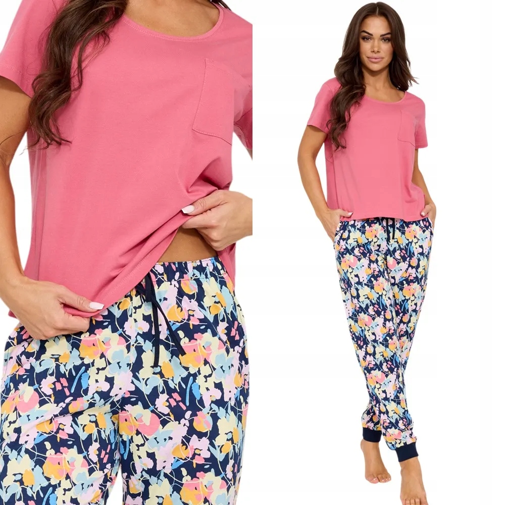 Dámské Pyžamo Cornette Pole 730 L 40 Růžová