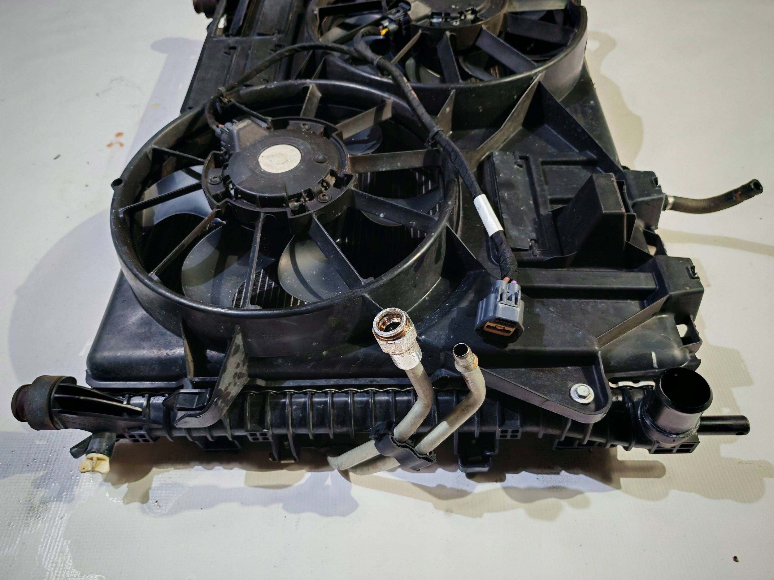 chladič chladiče vody oleja ventilátor Ford Mustang VI 2015