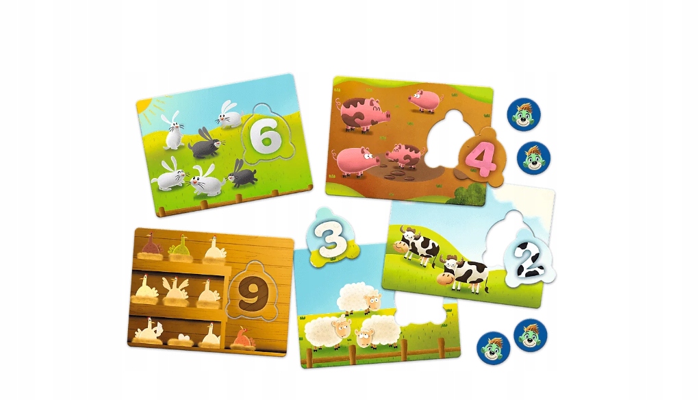 GRA CYFERKI MAŁY ODKRYWCA TREFLIKI 02810