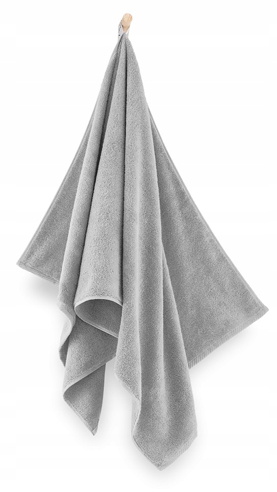 ZESTAW ZWOLTEX 3 Ręczniki KIWI 2 j.grafit 70x140 50x100 i 30x50 Marka Zwoltex