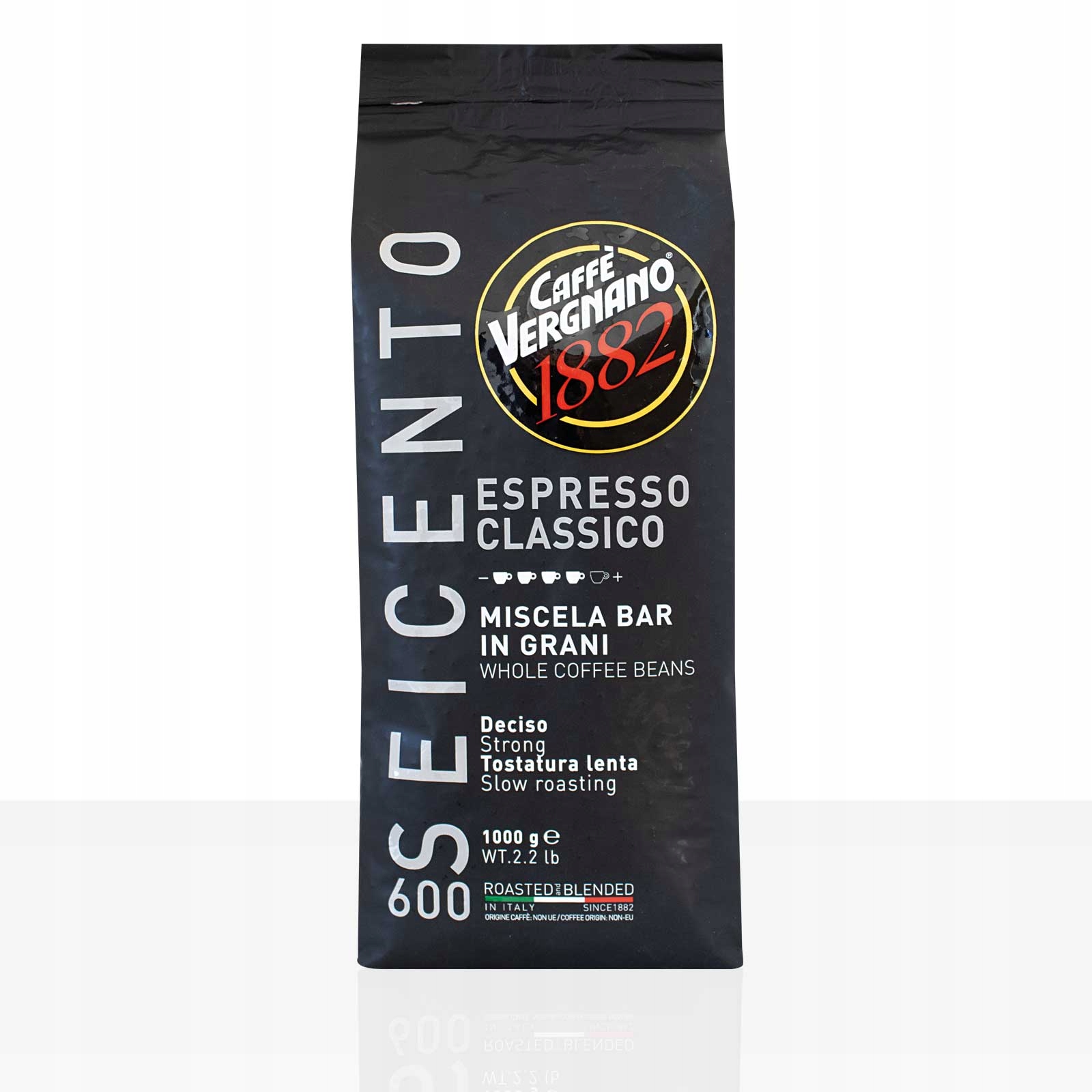 Levně Caffe Vergnano káva espresso Classico 600 1 kg