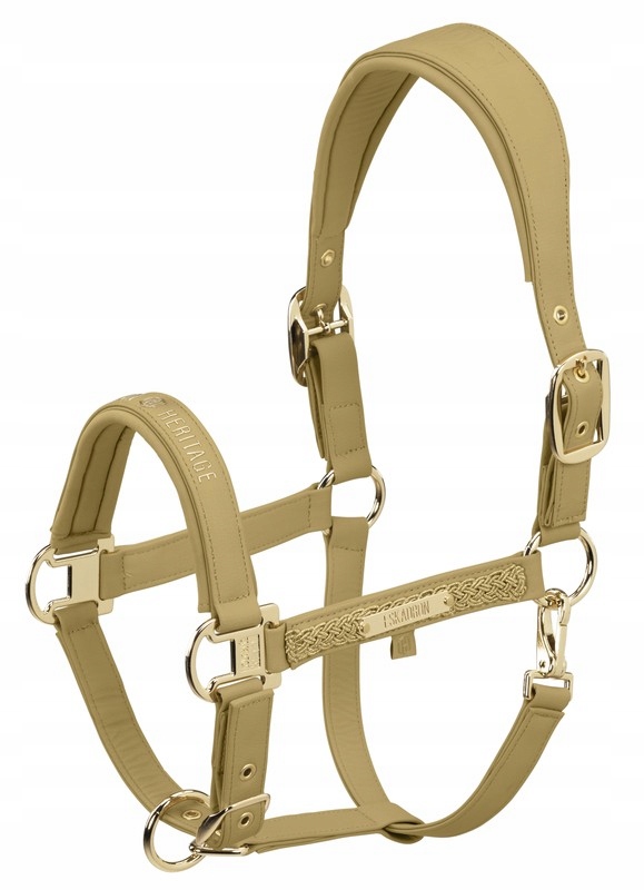 Kantar Eskadron Faux Leather Double Pin Heritage 25/26, Cardamom Full