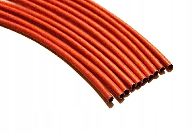 Rurki termokurczliwe 1,5mm R /10szt/20cm