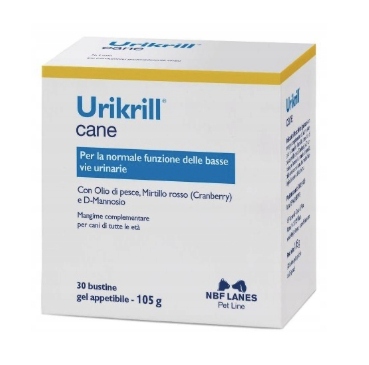 Urikrill pro psy 30 sáčků Nbf Lanes pro dolní močové cesty vašeho psa