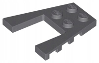 

Lego 43719 41822 Płytka 4x4 szara ciemna Dbg (1g)