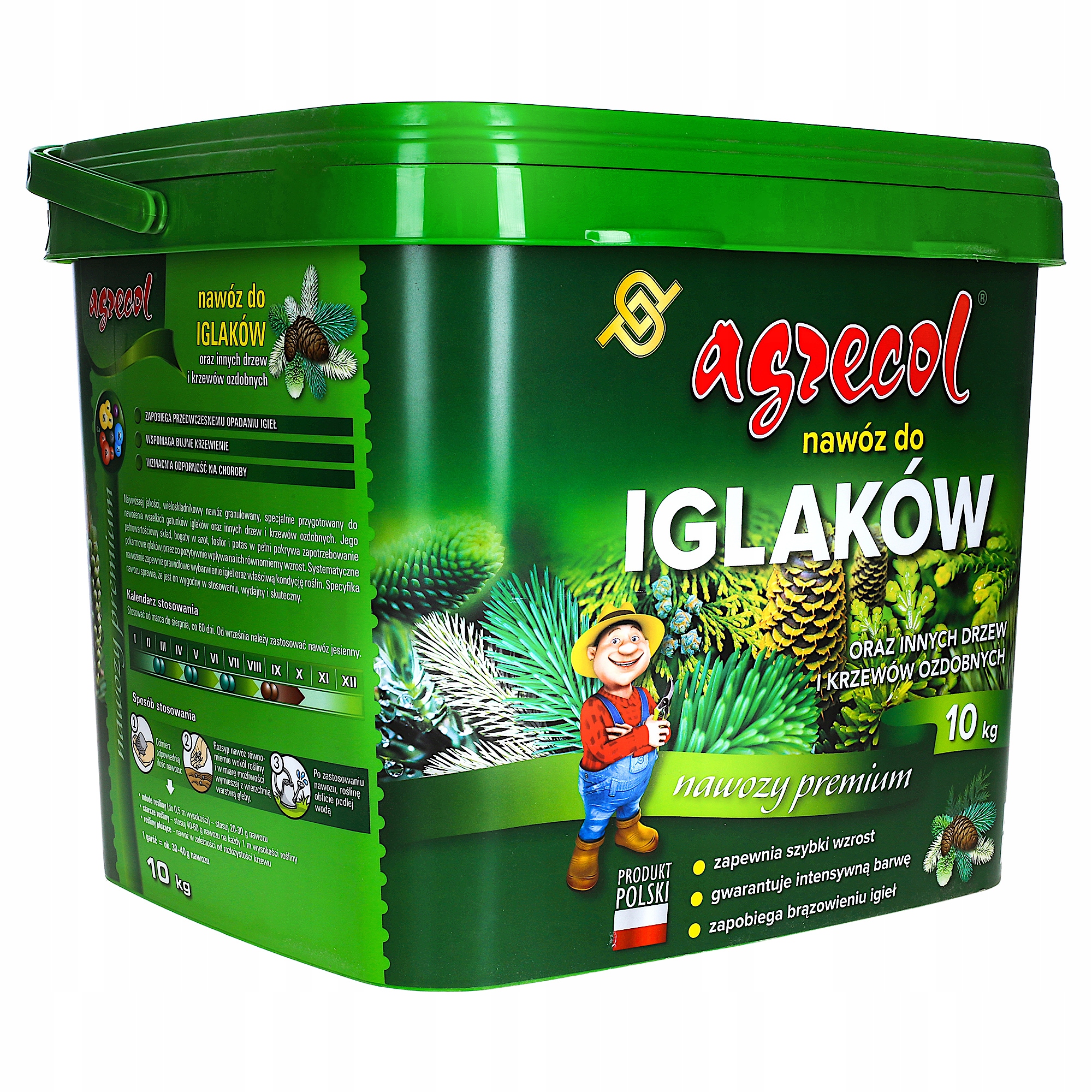 

Nawóz Do Iglaków długodziałający na wiosnę 10 Kg