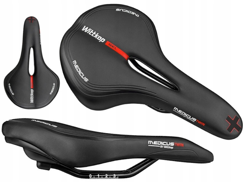 

Siodełko Żelowe rowerowe Sportowe Twin Medicus 4.0