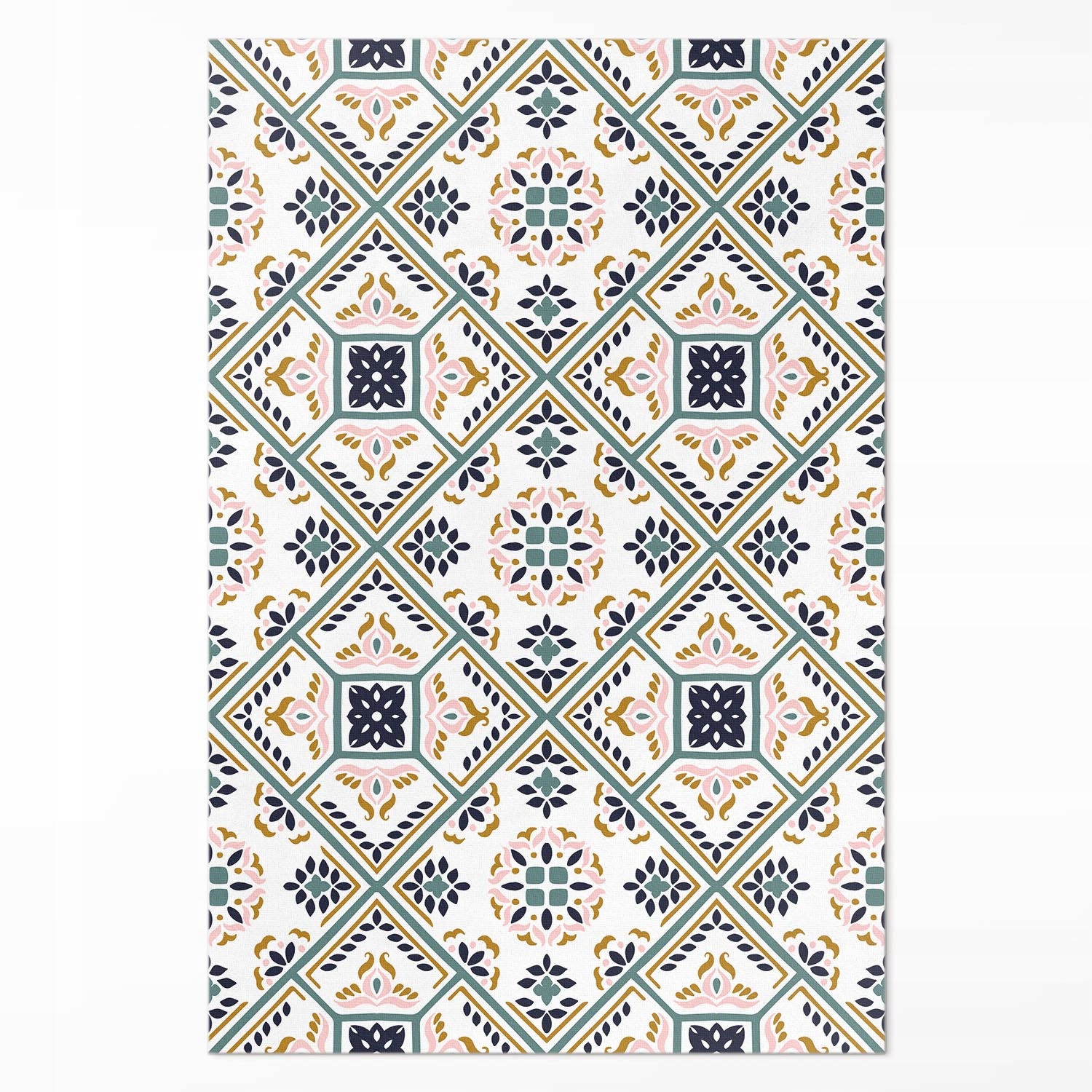 Loftový koberec Vinylový Geometrický vzorovaný vzor dlaždíc XXL 150 x 225 cm